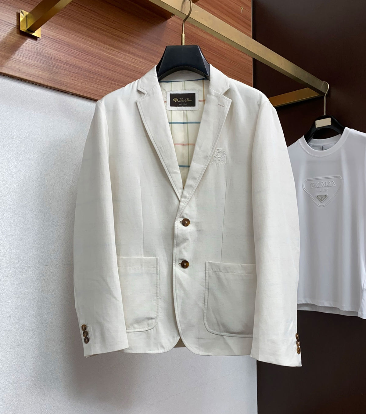 Men linen blazer