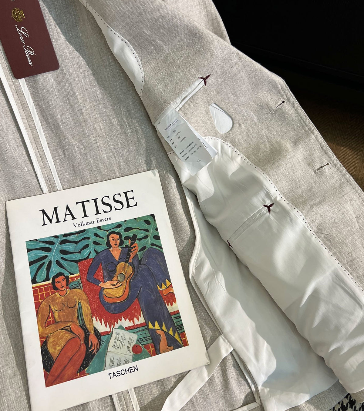 Men linen blazer