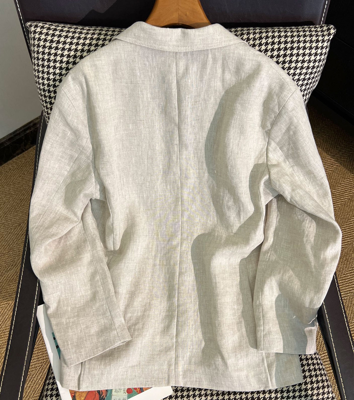 Men linen blazer