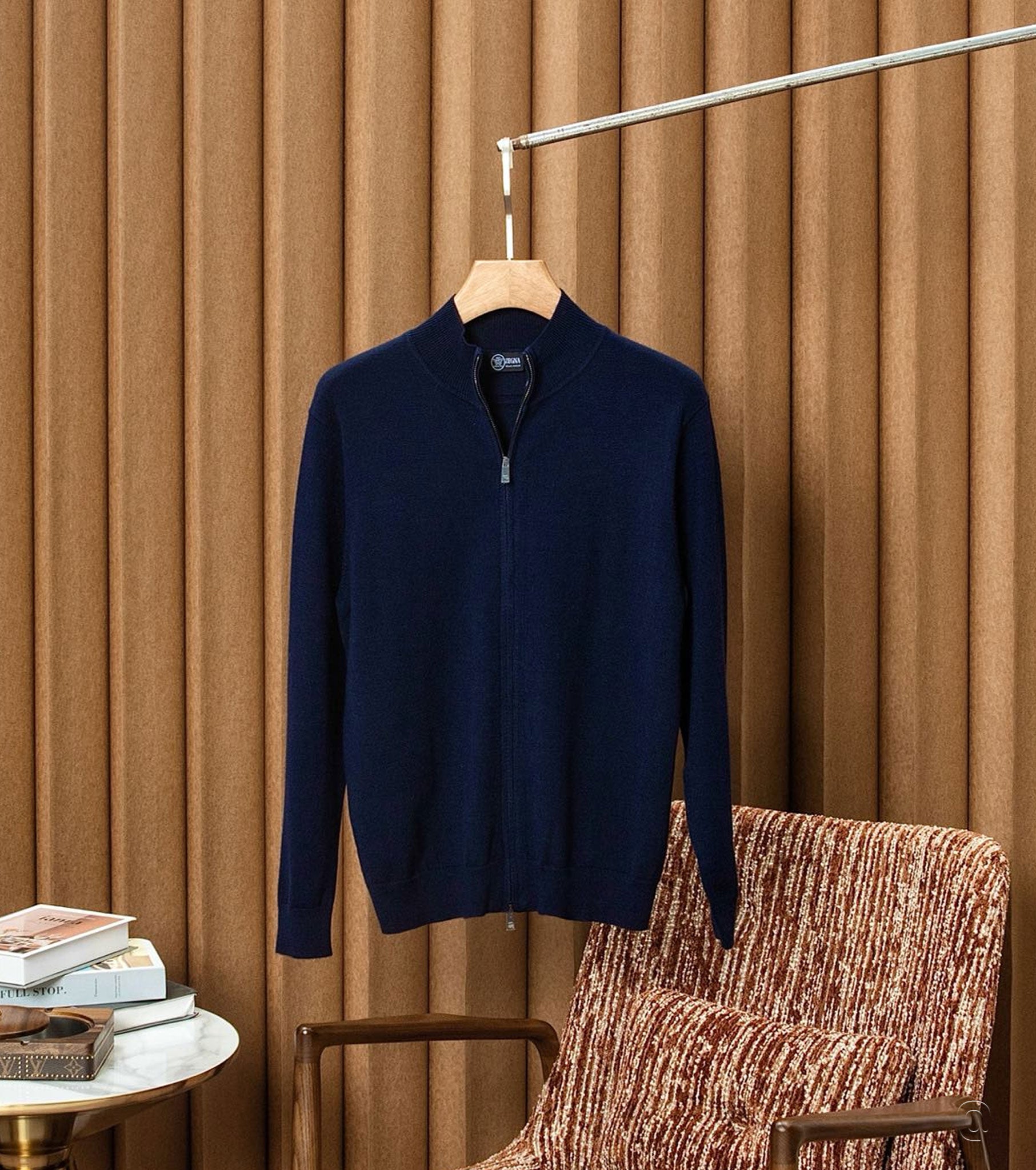 Мъжка вълнена жилетка