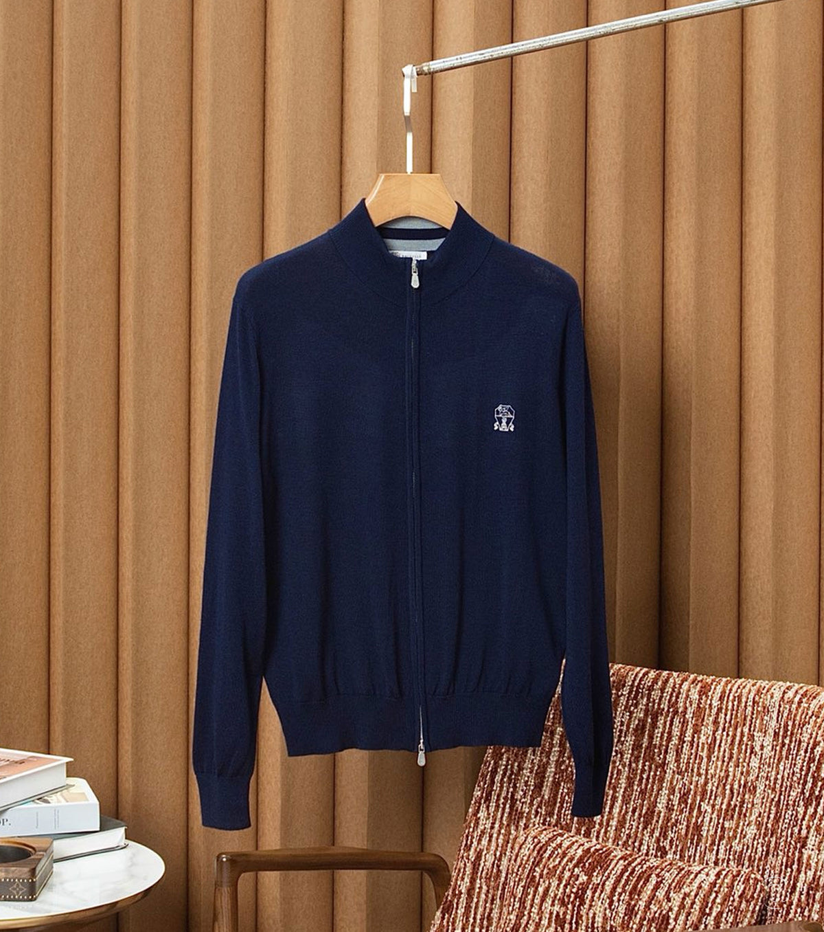 Мъжка вълнена жилетка