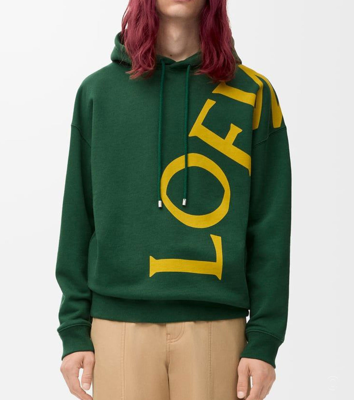 Relaxed Fit Hoodie LOE7024