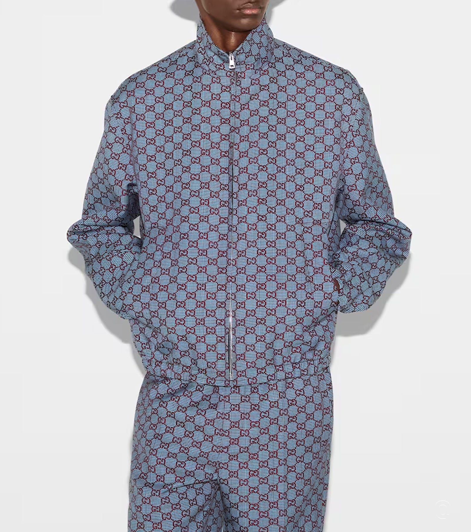 GG pied-de-poule jacket