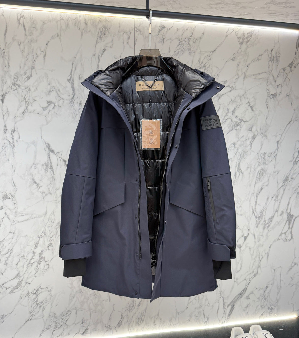 Мъжка пухена парка