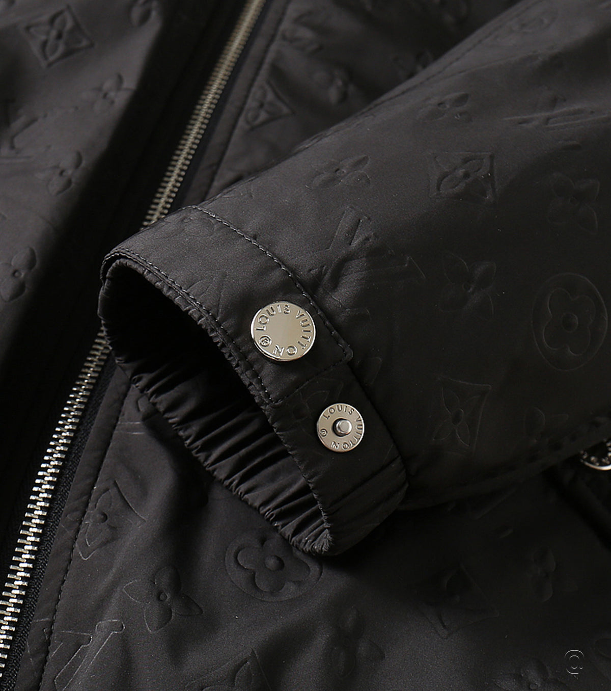 Мъжко монограм пухено яке