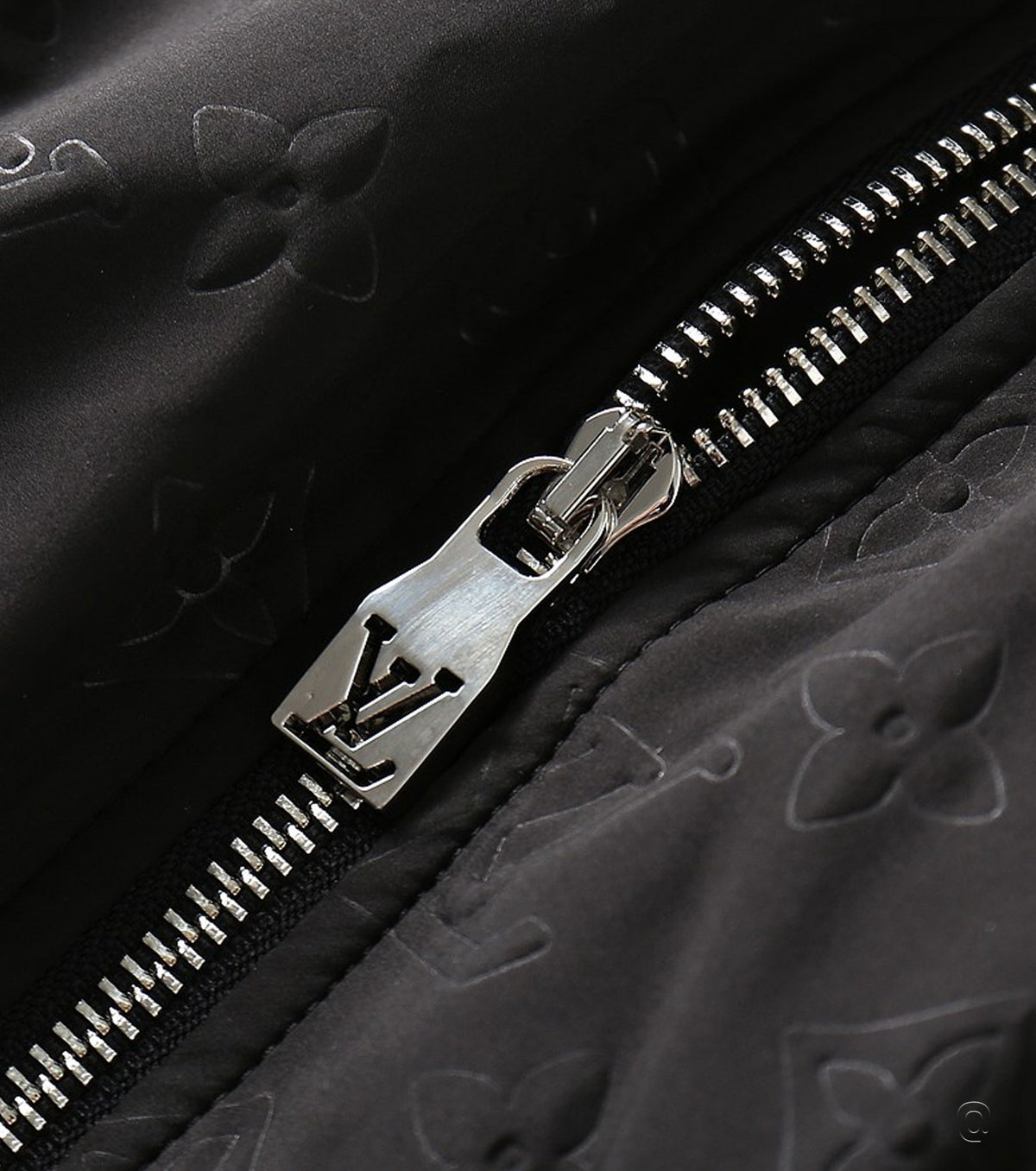 Мъжко монограм пухено яке