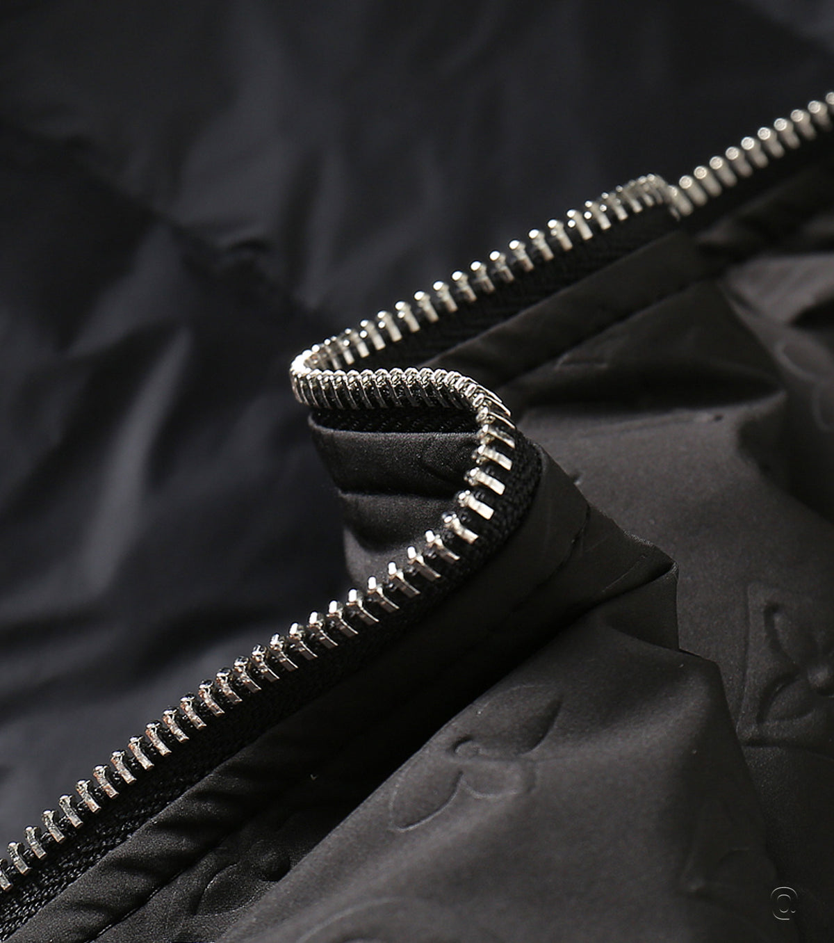 Мъжко монограм пухено яке