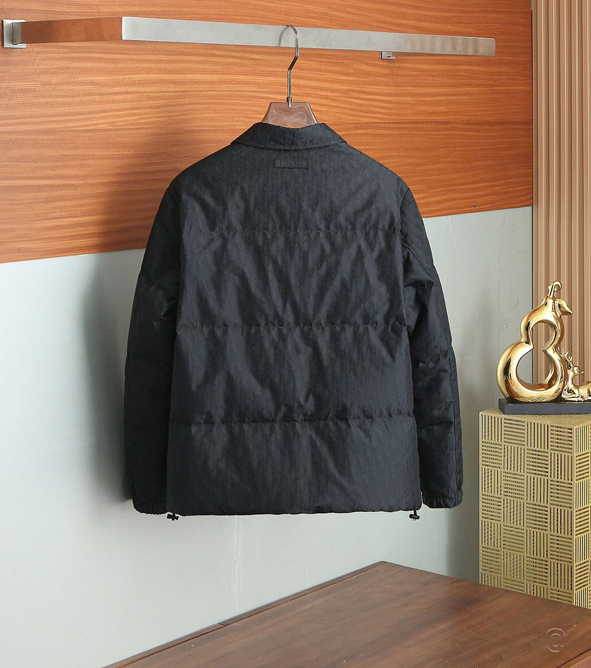 Жакардово пухено яке