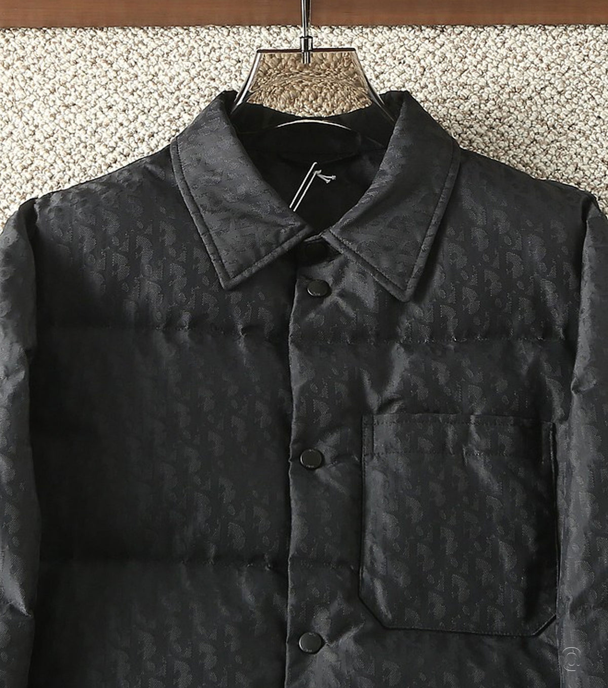 Жакардово пухено яке