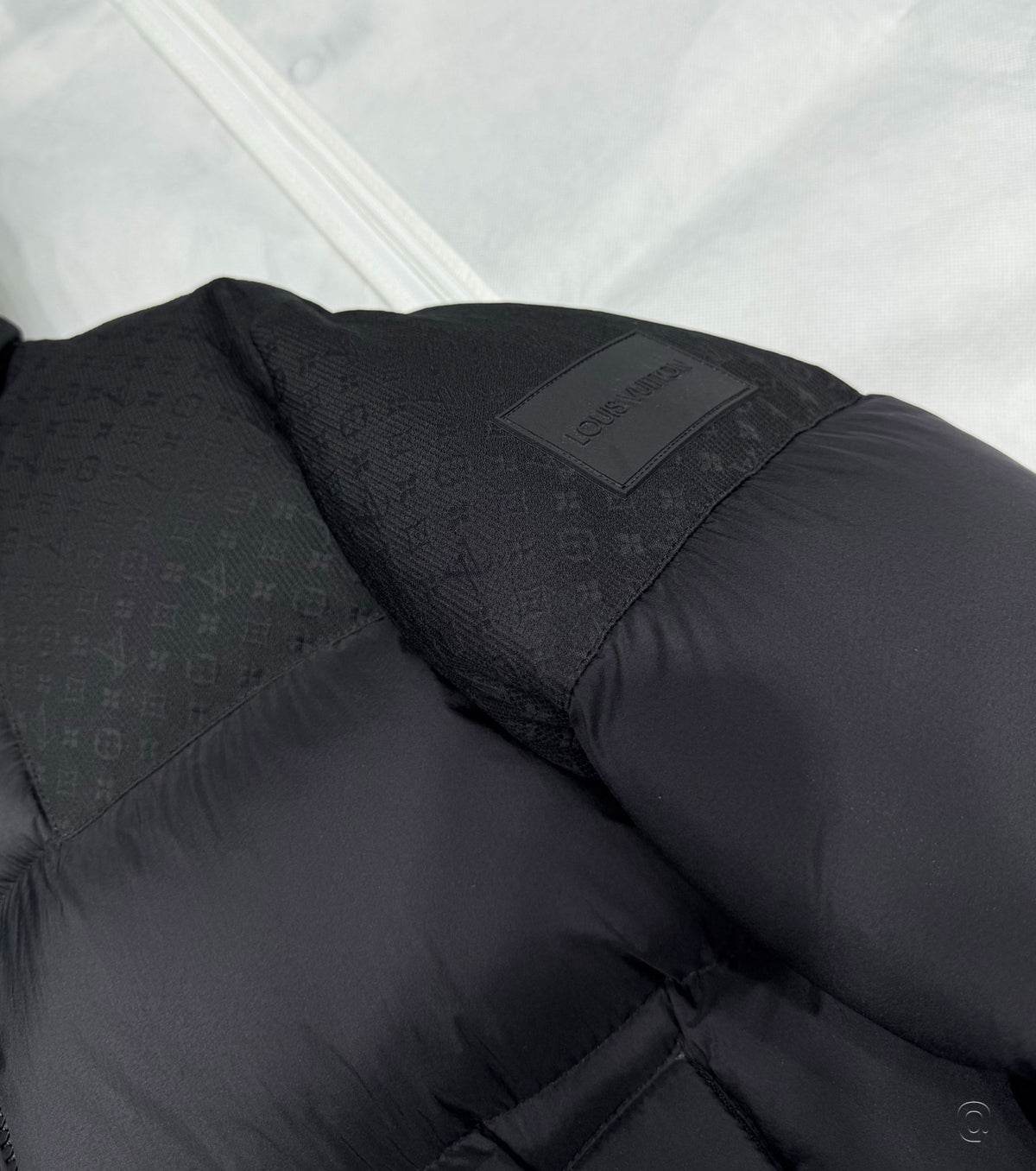 Placed Monogram down jacket