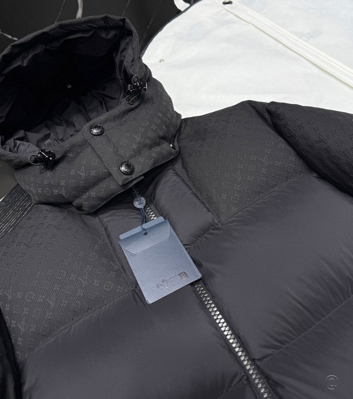 Placed Monogram down jacket