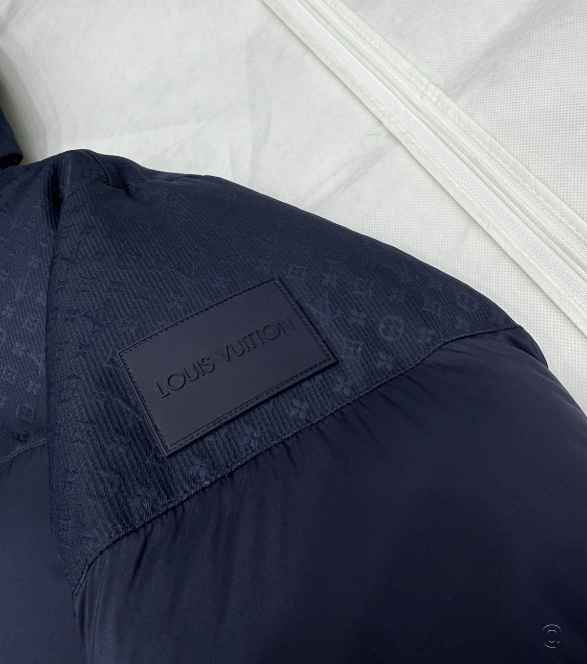 Placed Monogram down jacket