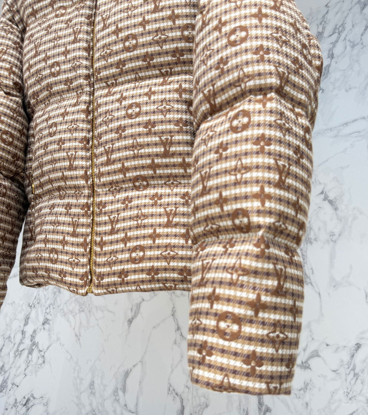 Мъжко жакардово пухено яке