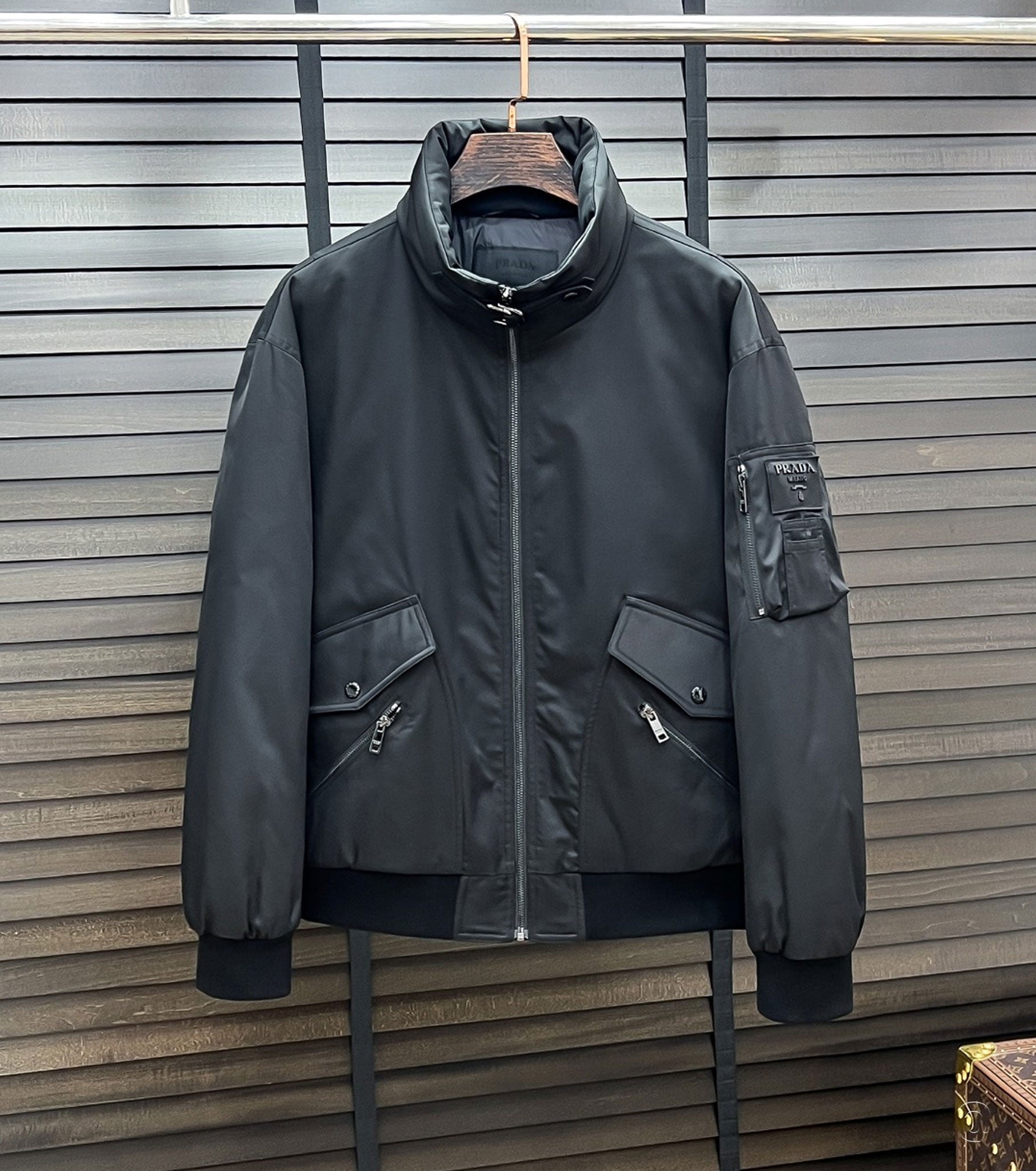 Aviator down jacket