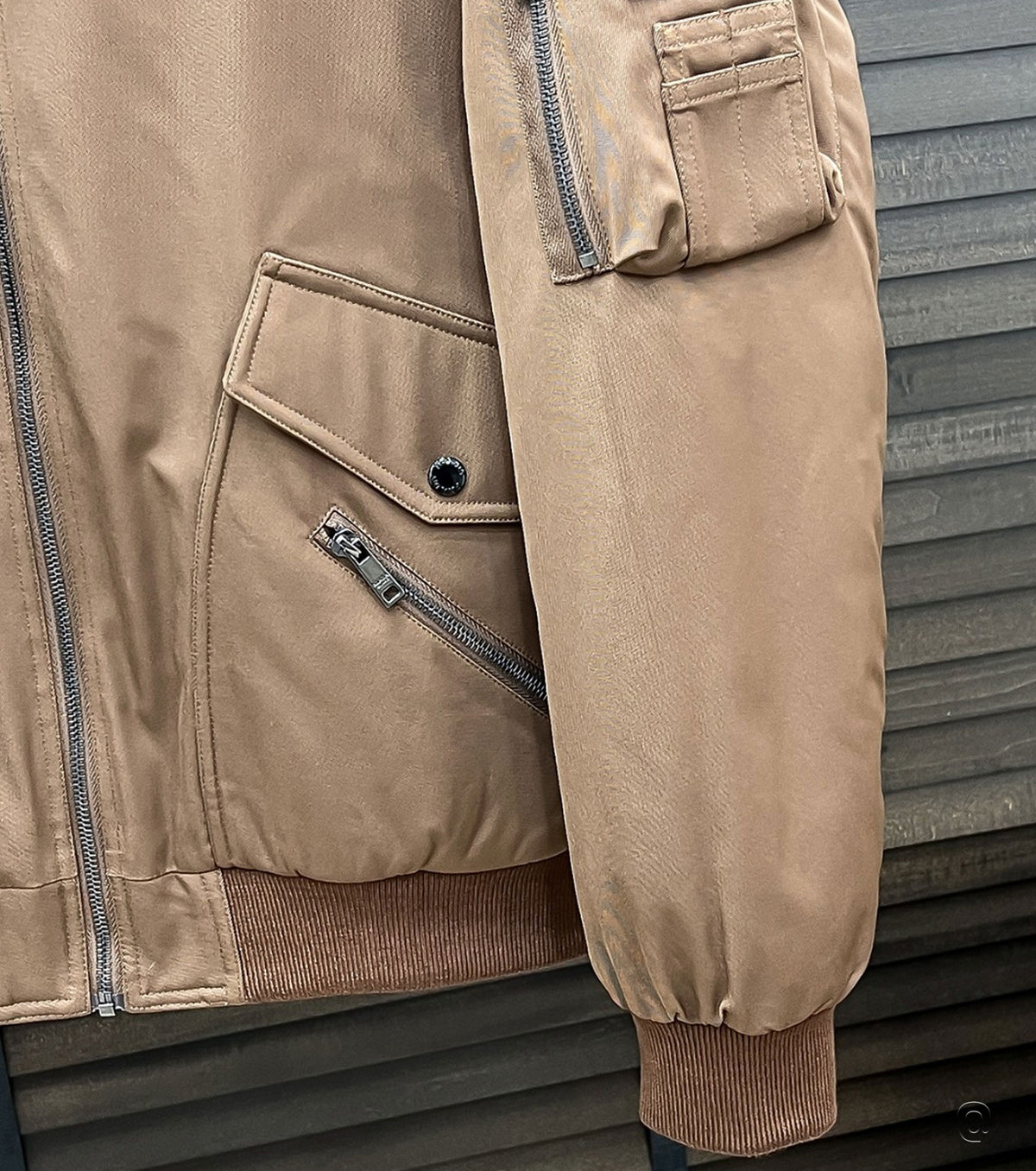 Пухено яке тип „авиатор“