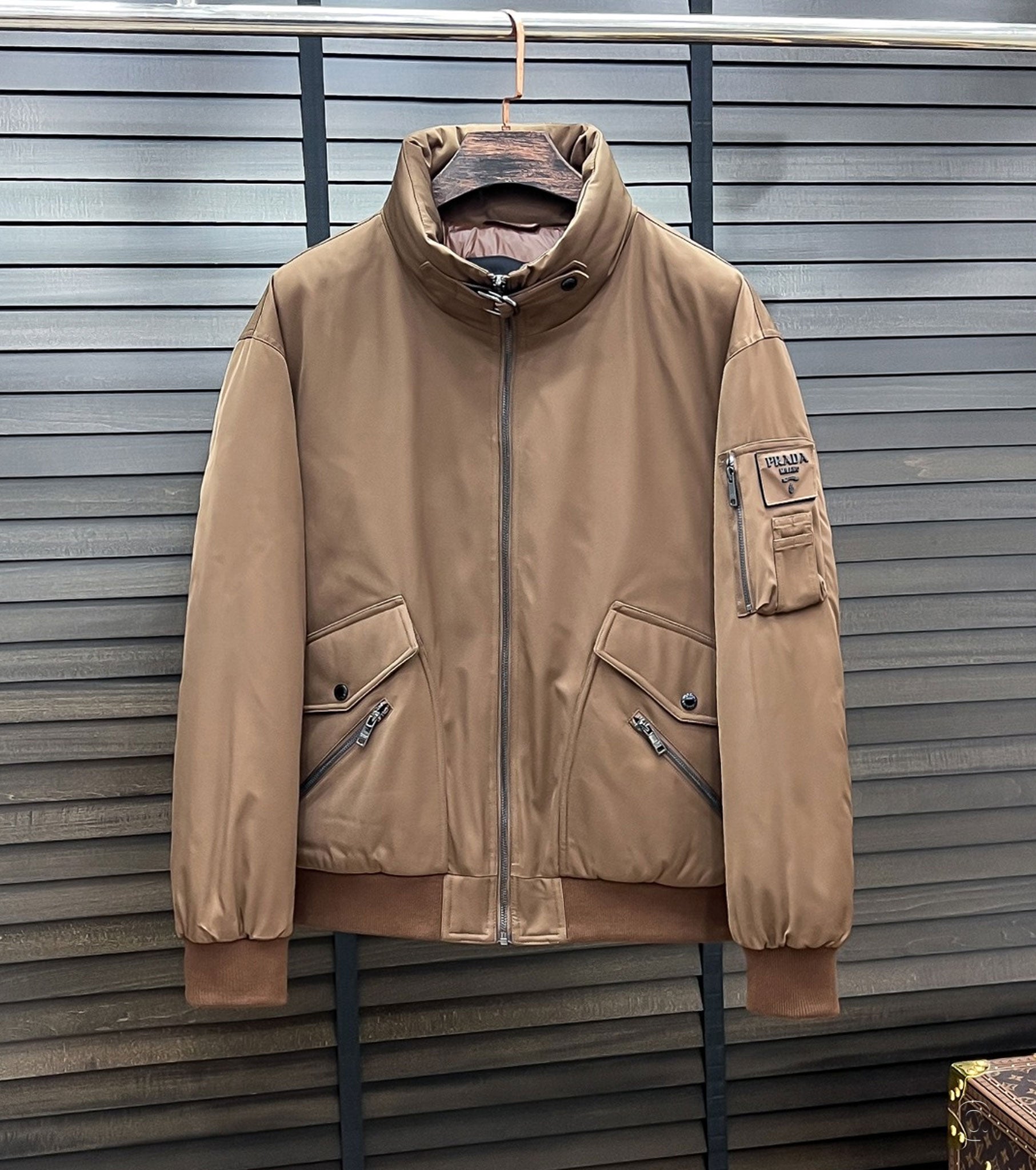 Aviator down jacket