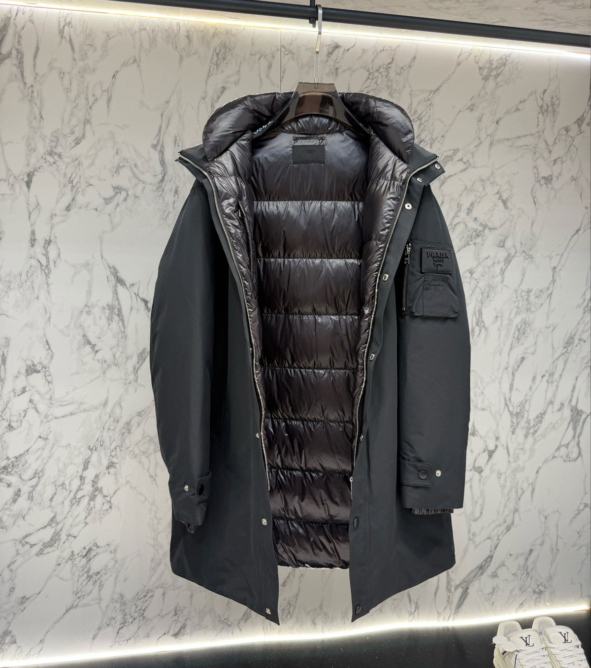 Мъжка парка Re-nylon