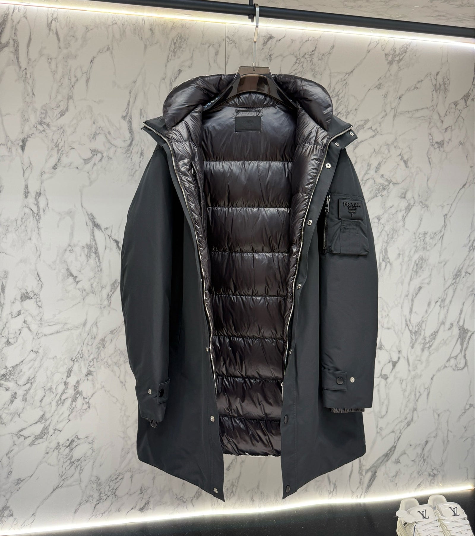 Мъжка парка Re-nylon