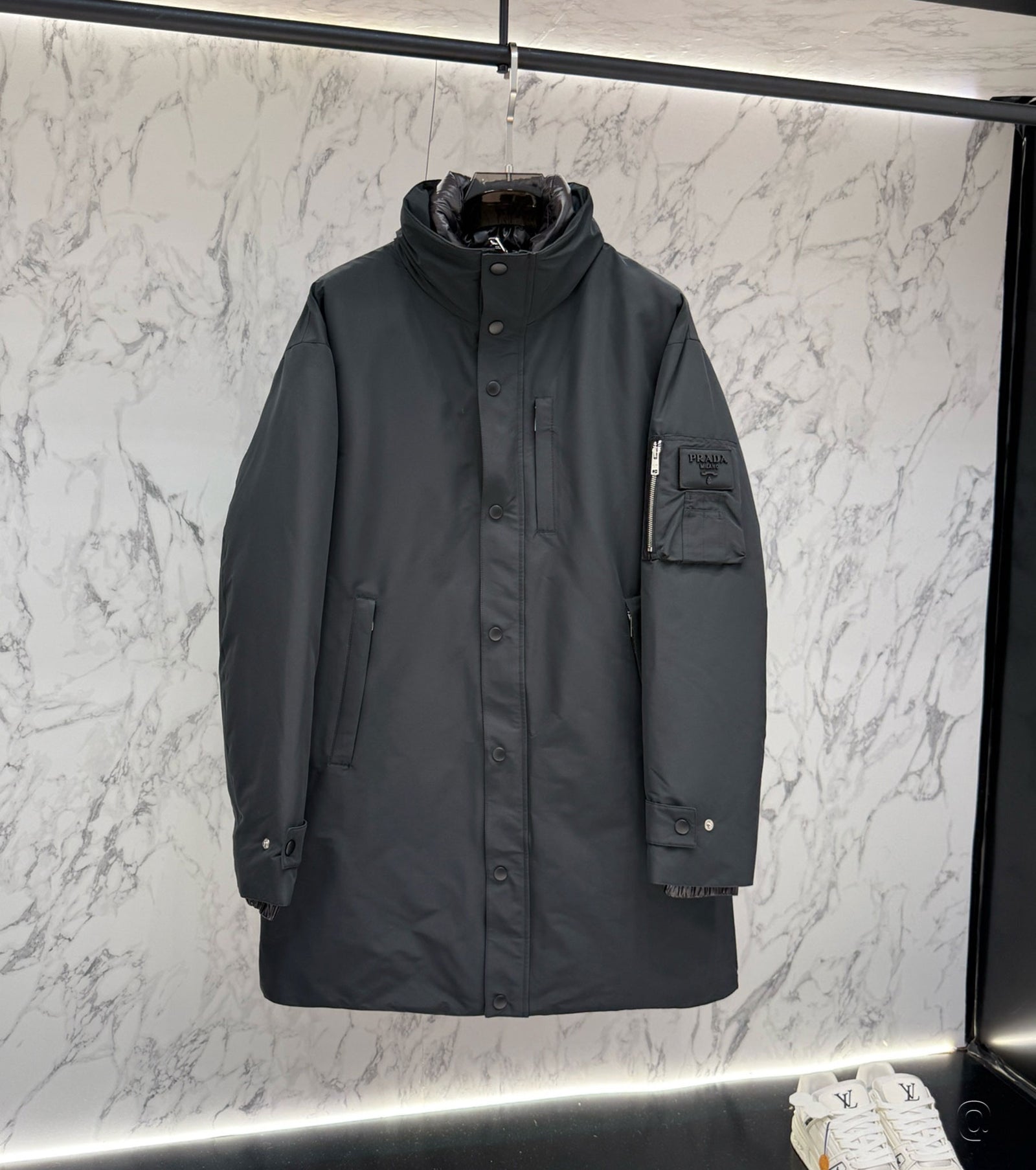 Мъжка парка Re-nylon