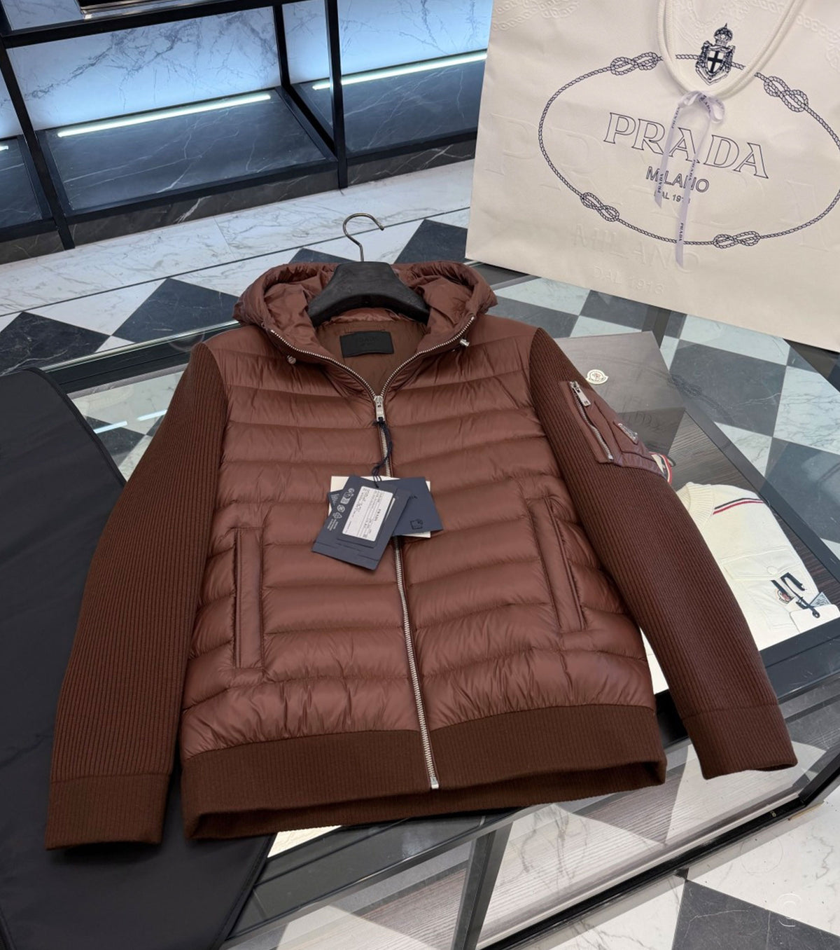 Re-nylon Men Down Jacket
