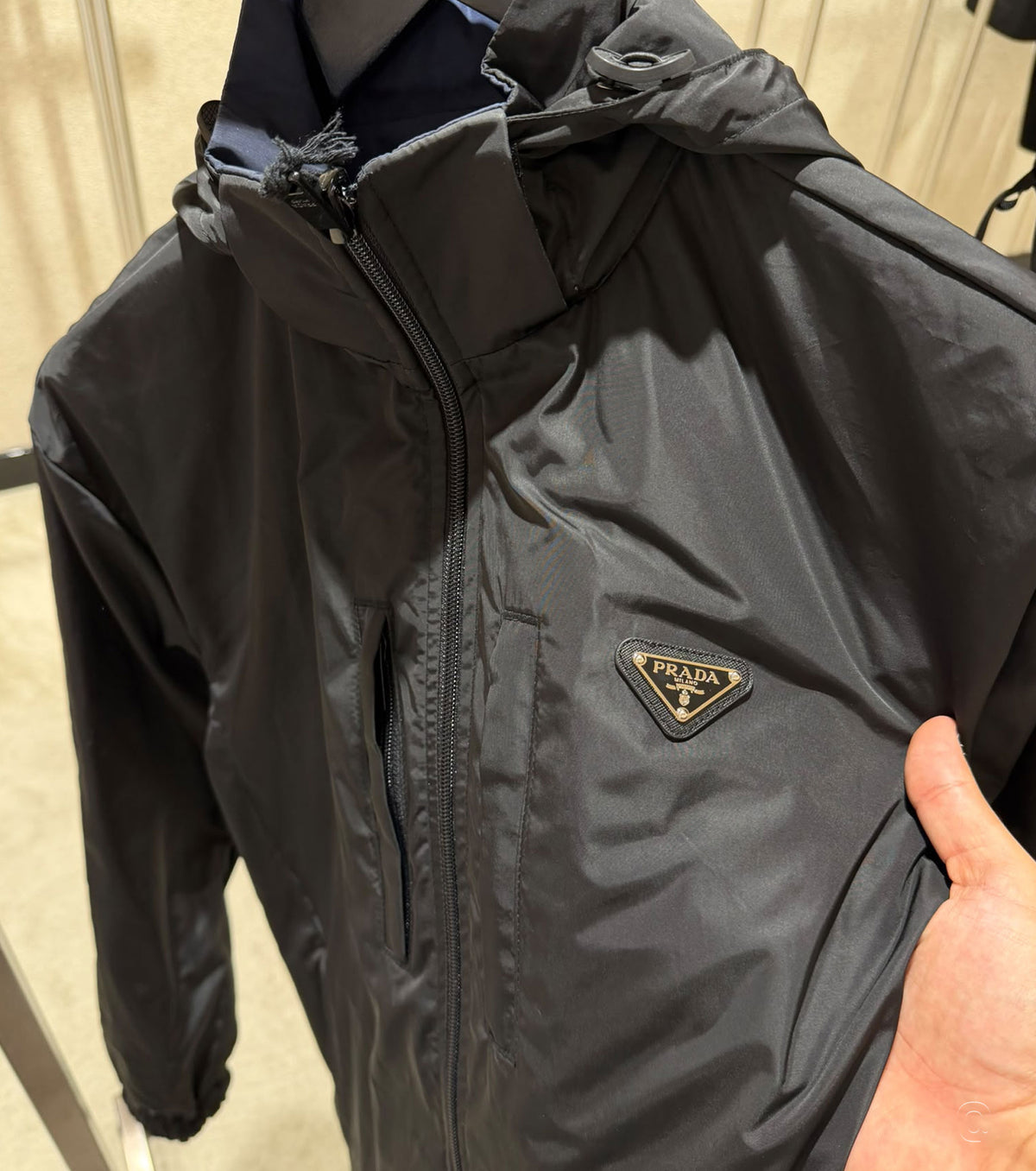 Men reversible jacket