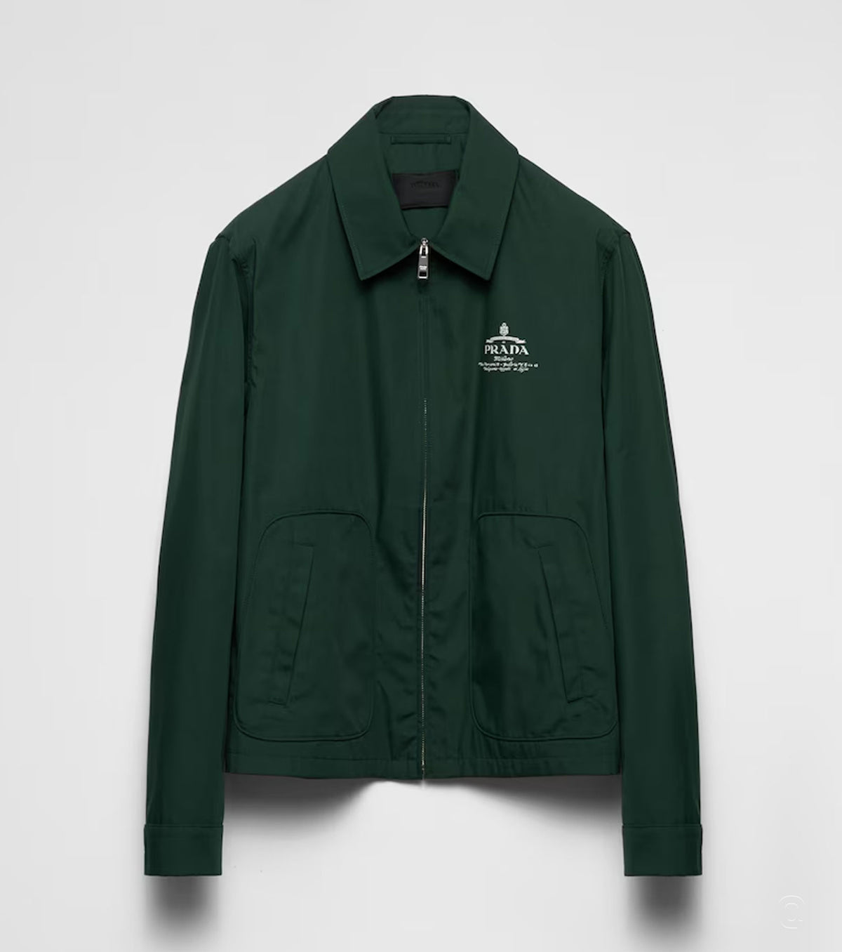 Cotton blend blouson jacket PRA8114