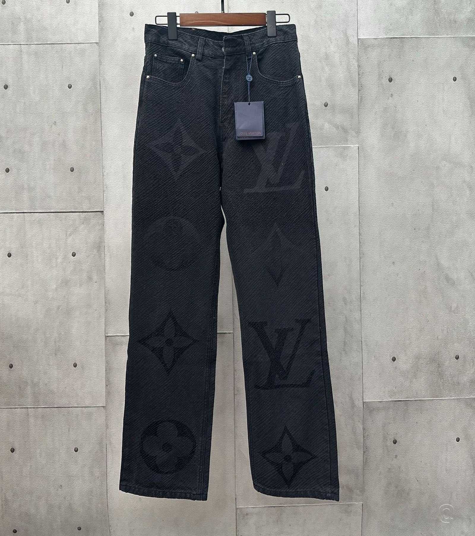 Monogram Denim Pants