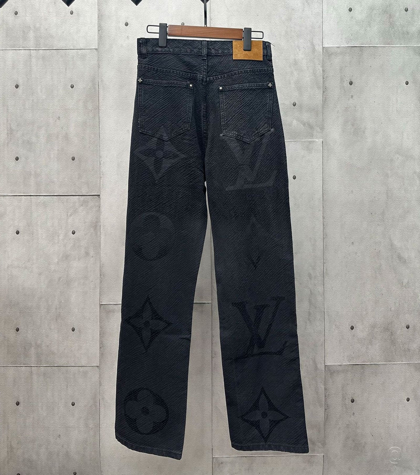Monogram Denim Pants