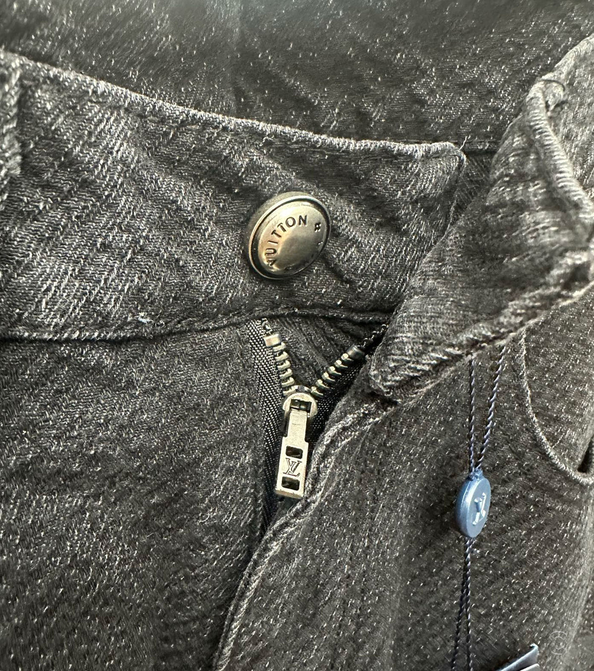 Monogram Denim Pants