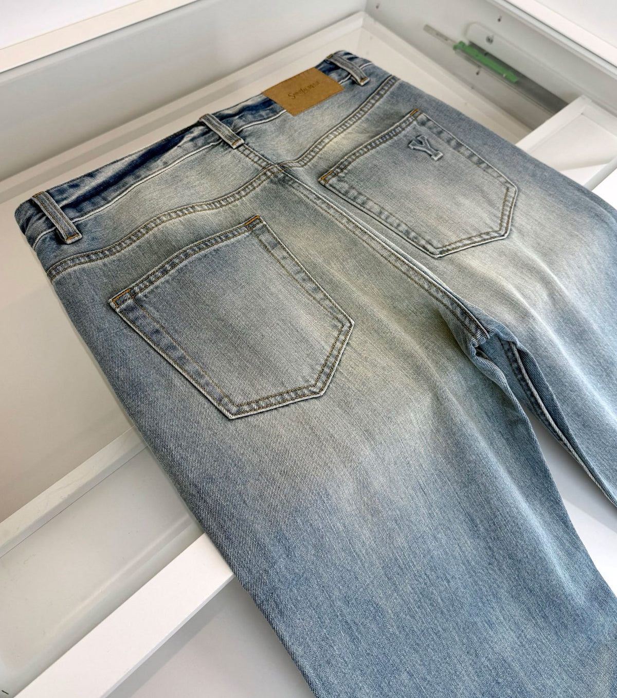 Men straight jeans
