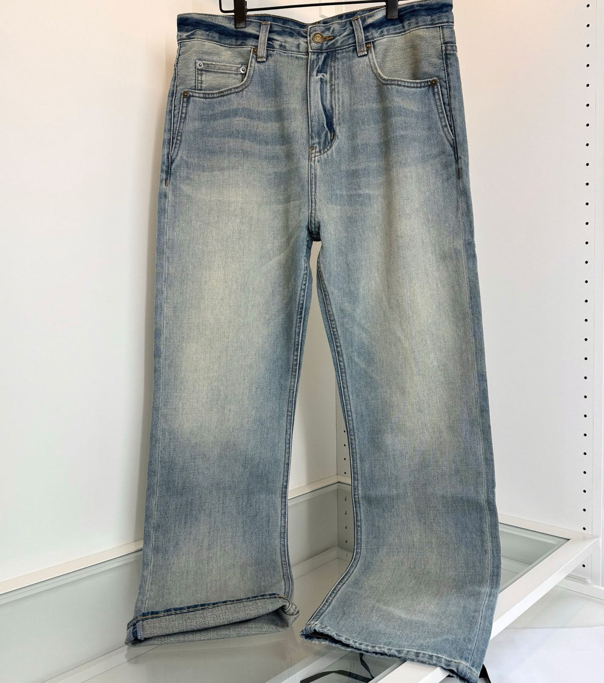 Men straight jeans