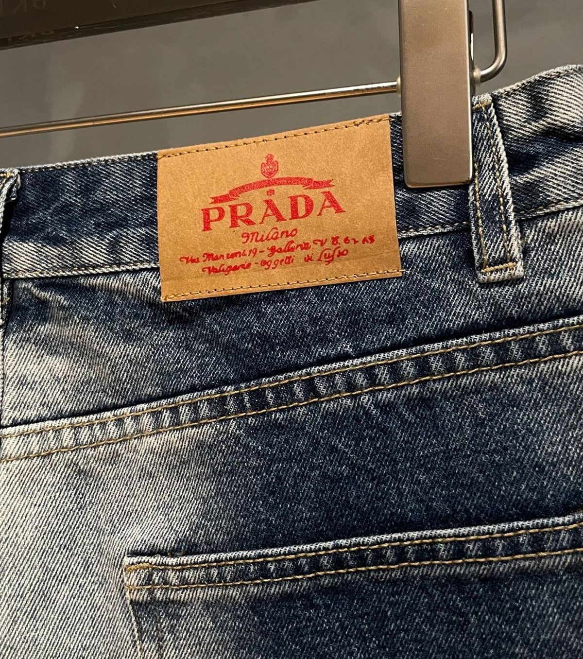 Men wide-leg jeans