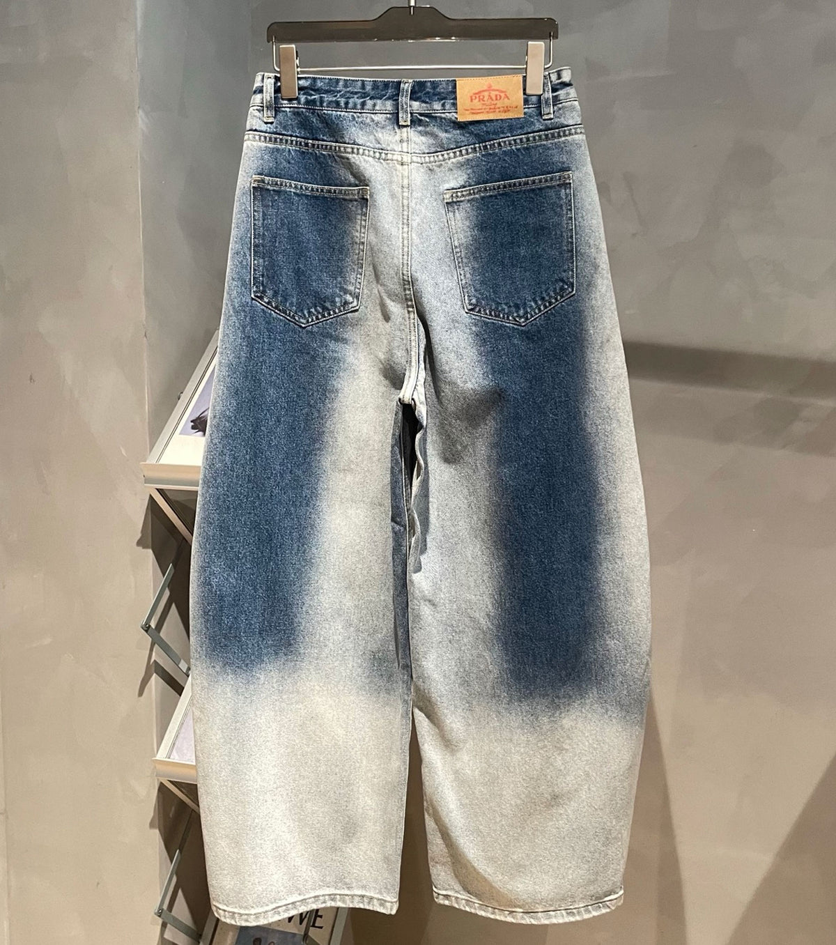 Men wide-leg jeans