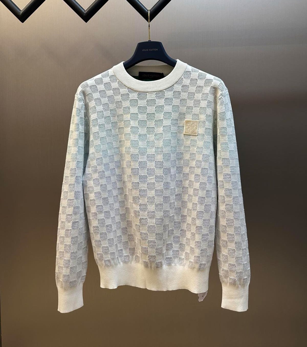 Men Damier Sweater