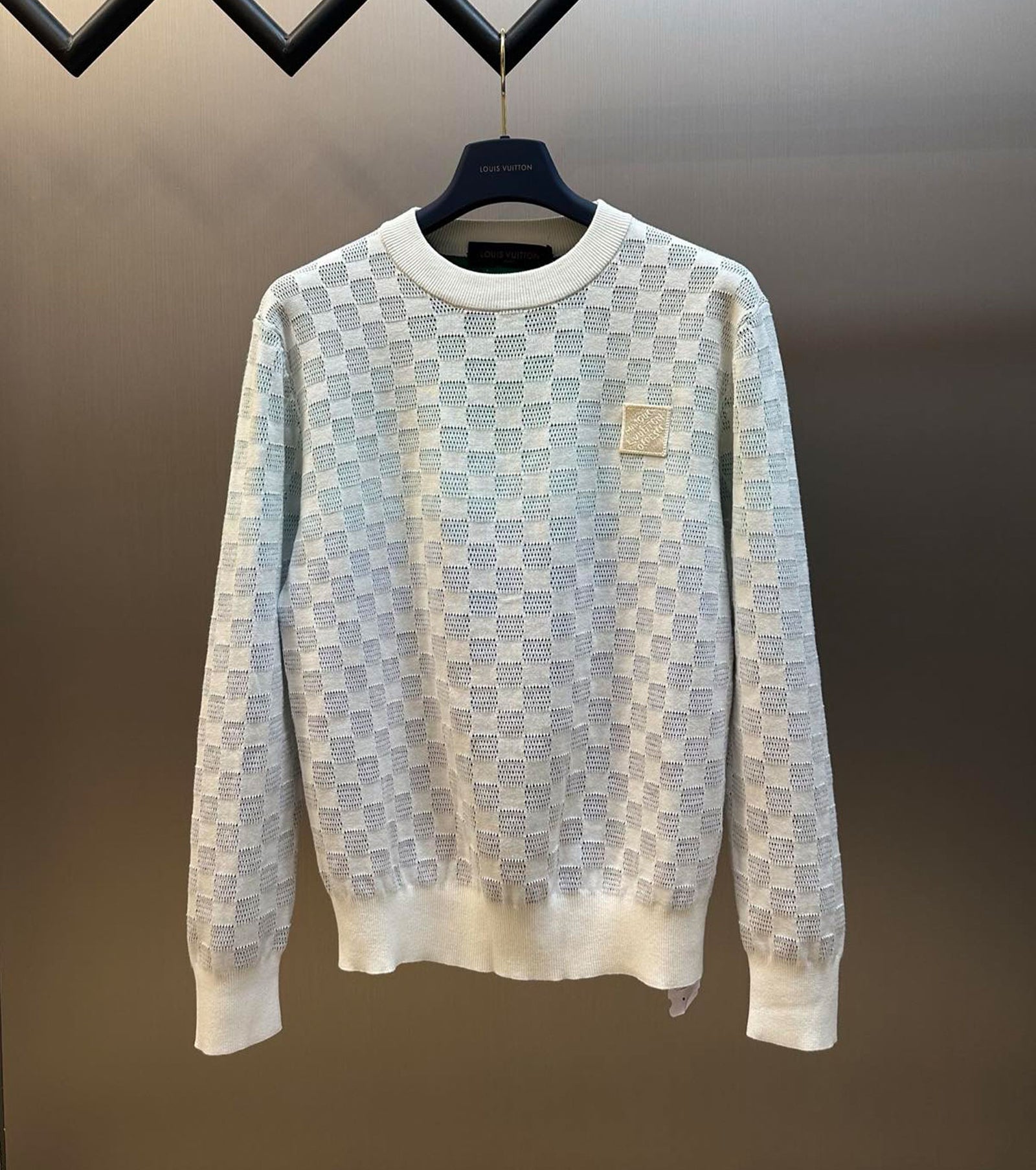 Men Damier Sweater