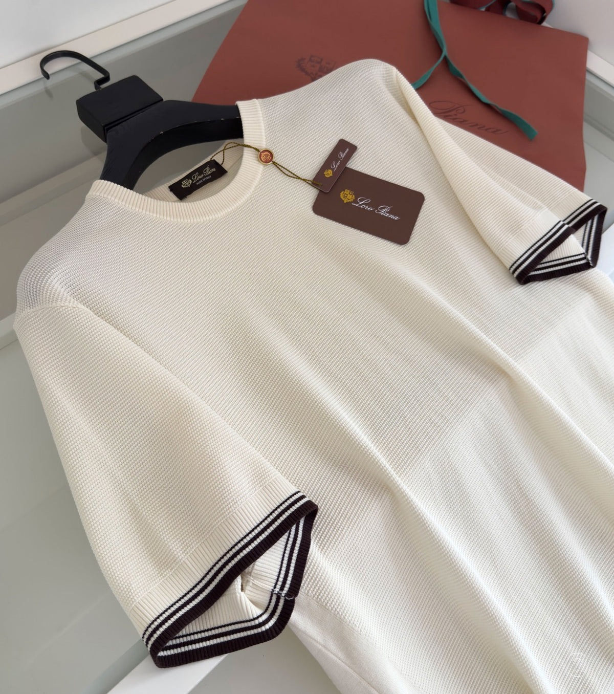 Фино плетена тениска