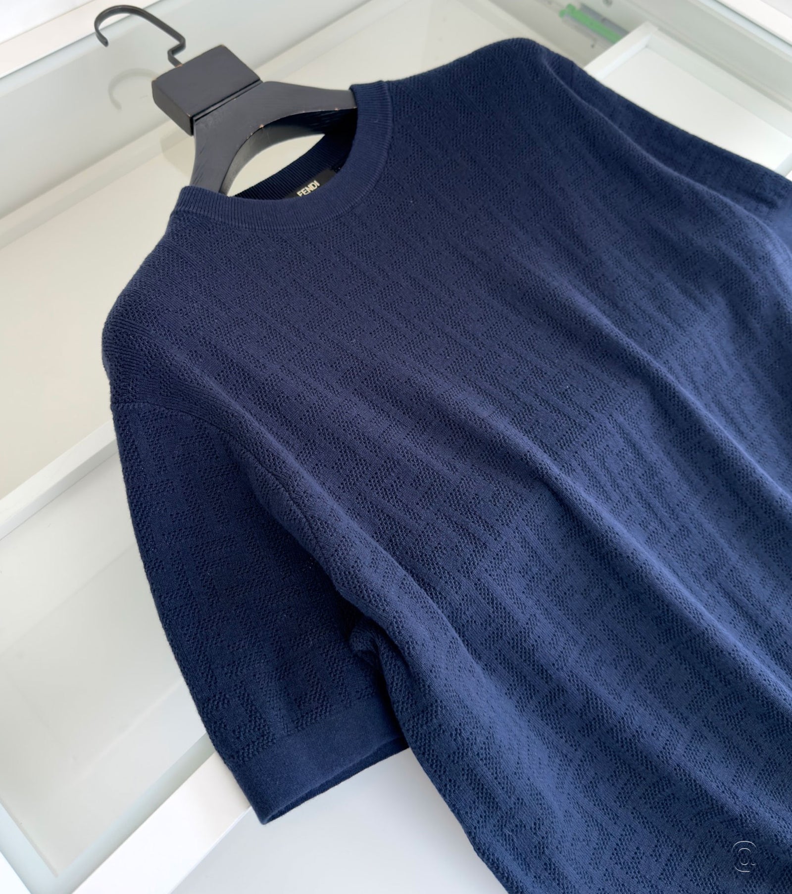 Мъжка плетена тениска