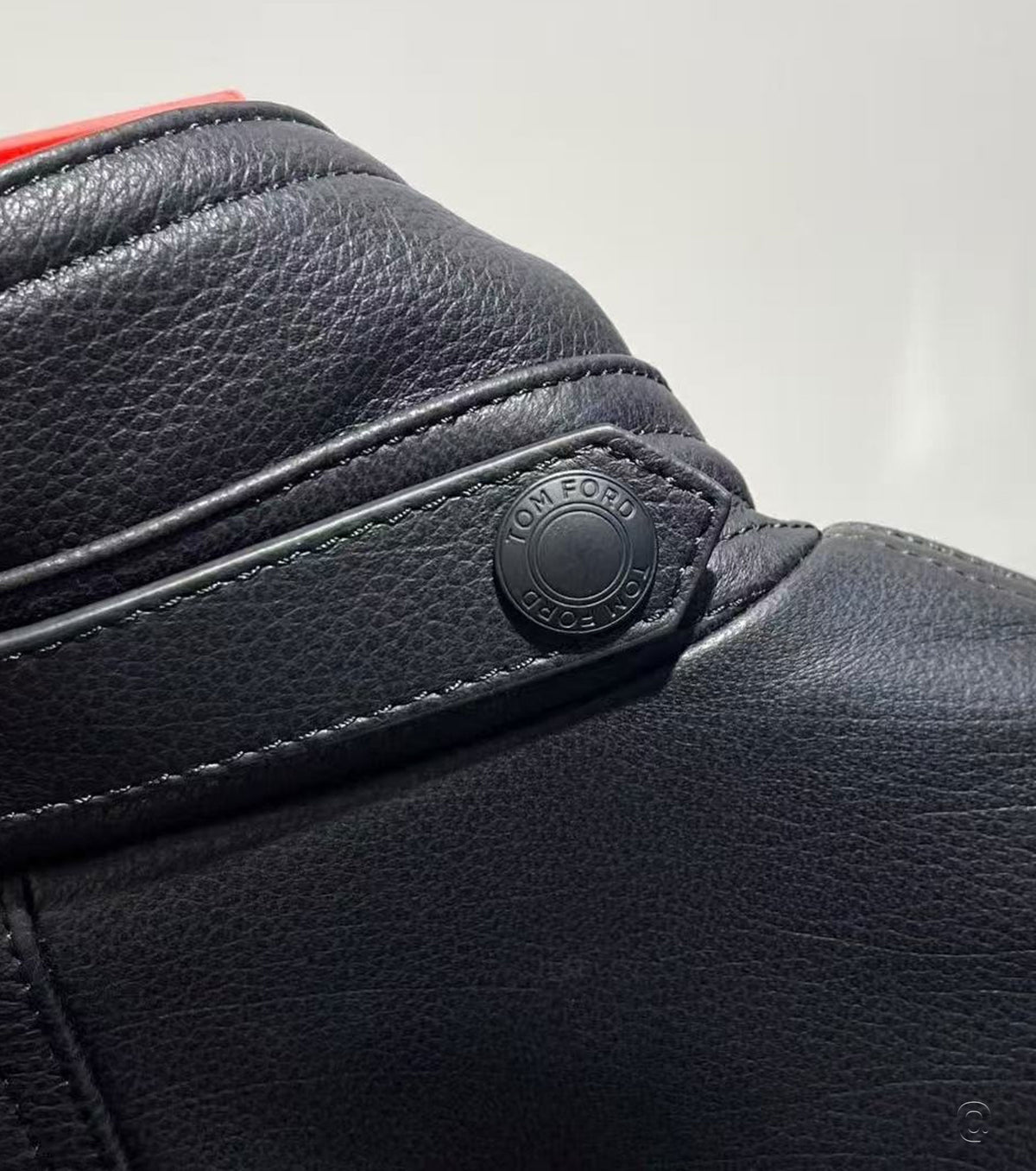 Мъжки бомбър естествена кожа