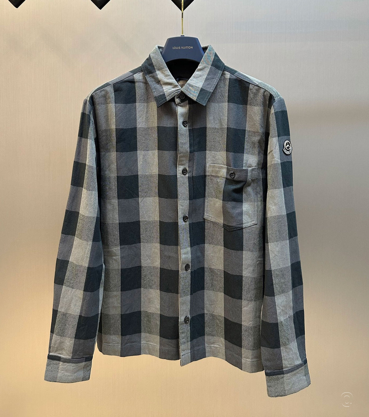 Карирана памучна риза