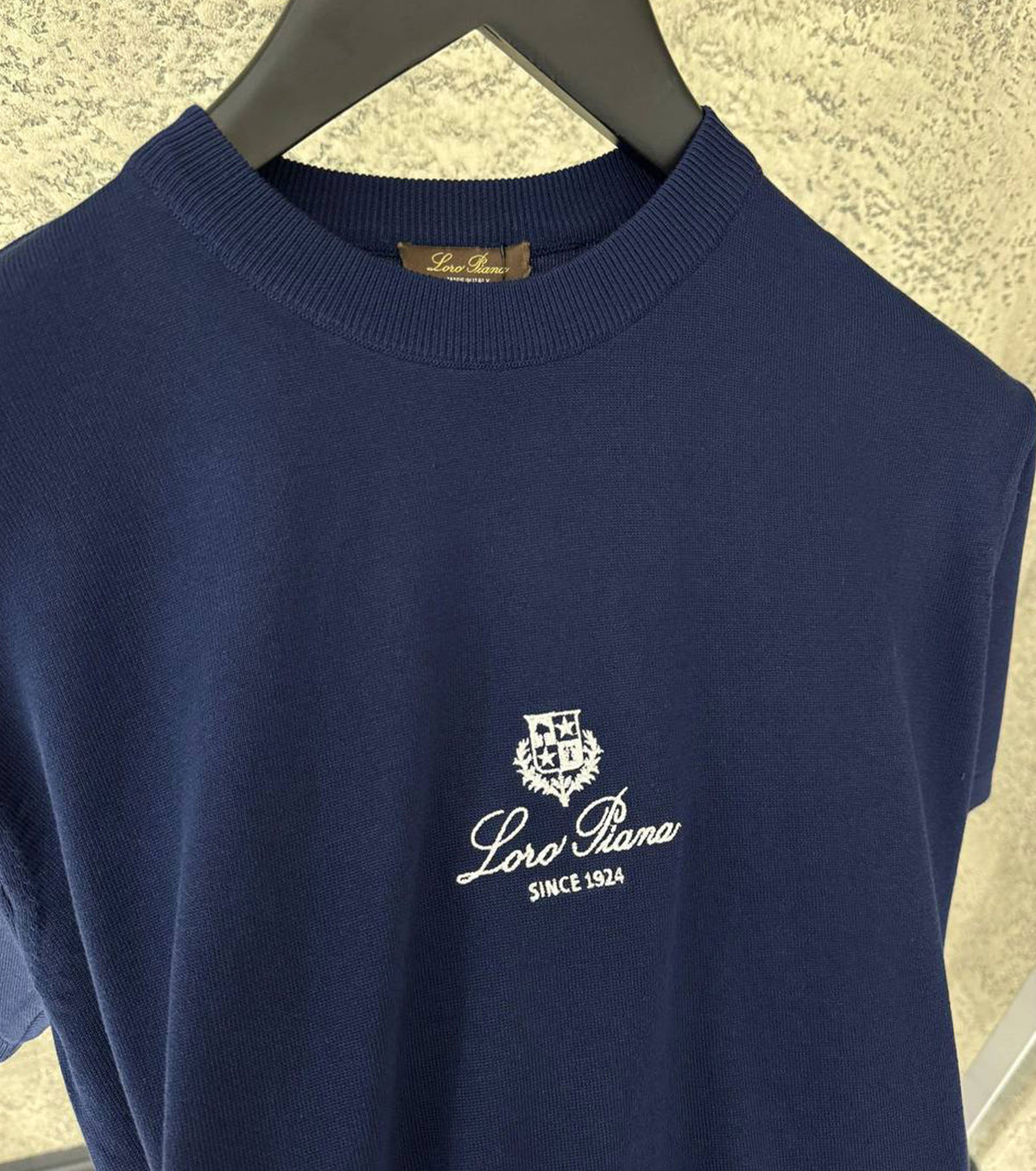 Мъжки пуловер с къс ръкав S24-LOR005