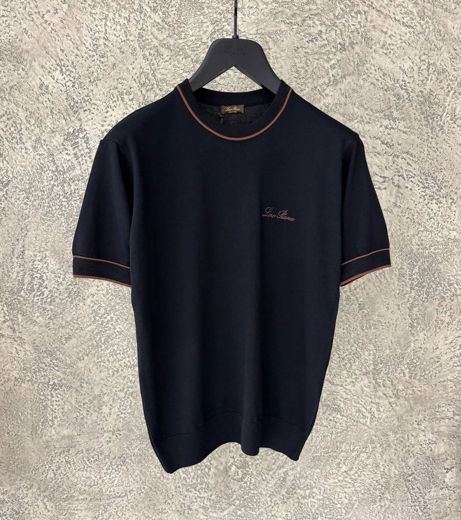 Мъжки пуловер с къс ръкав S24-LOR004