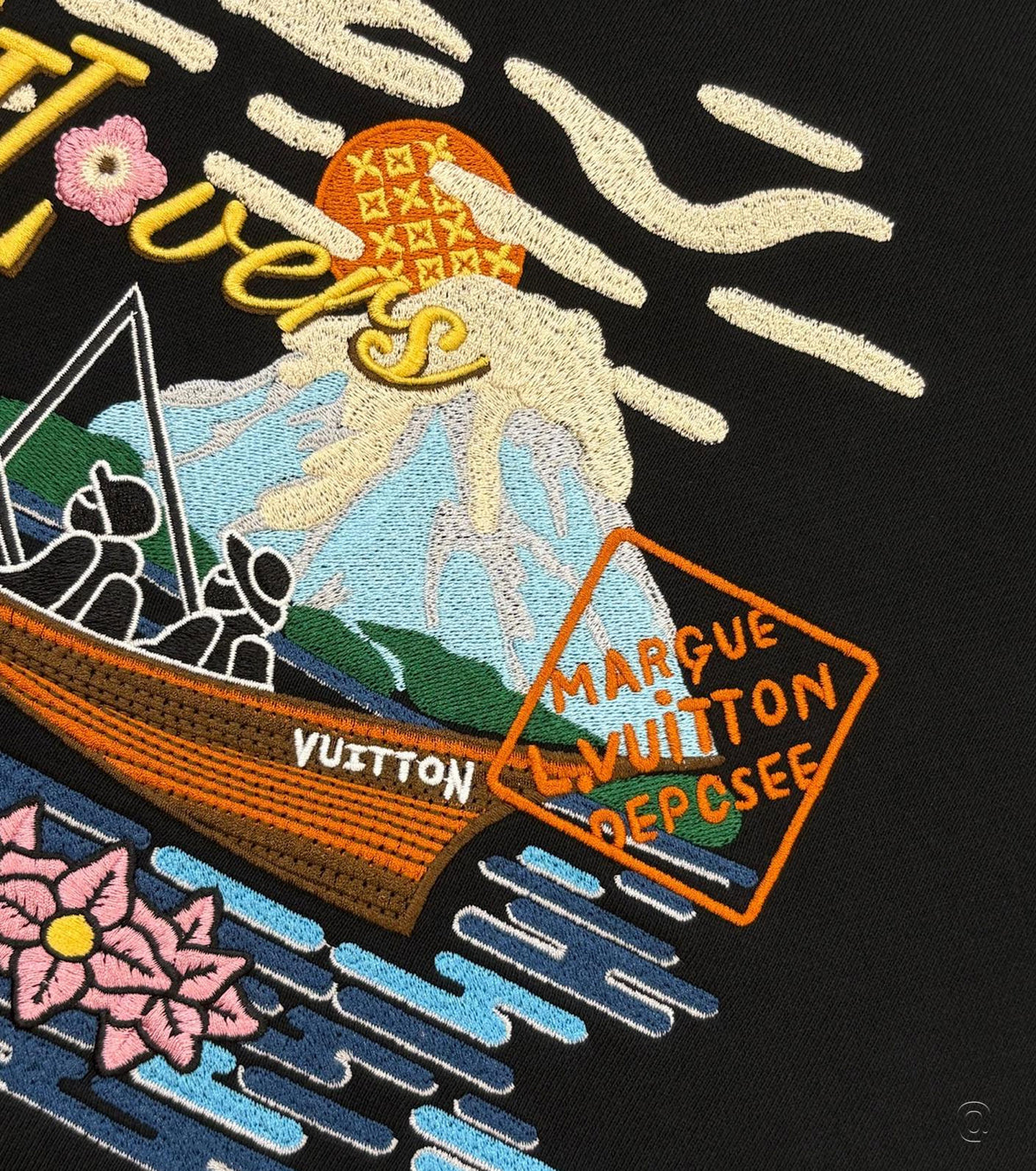 Бродиран суитшърт Oversized