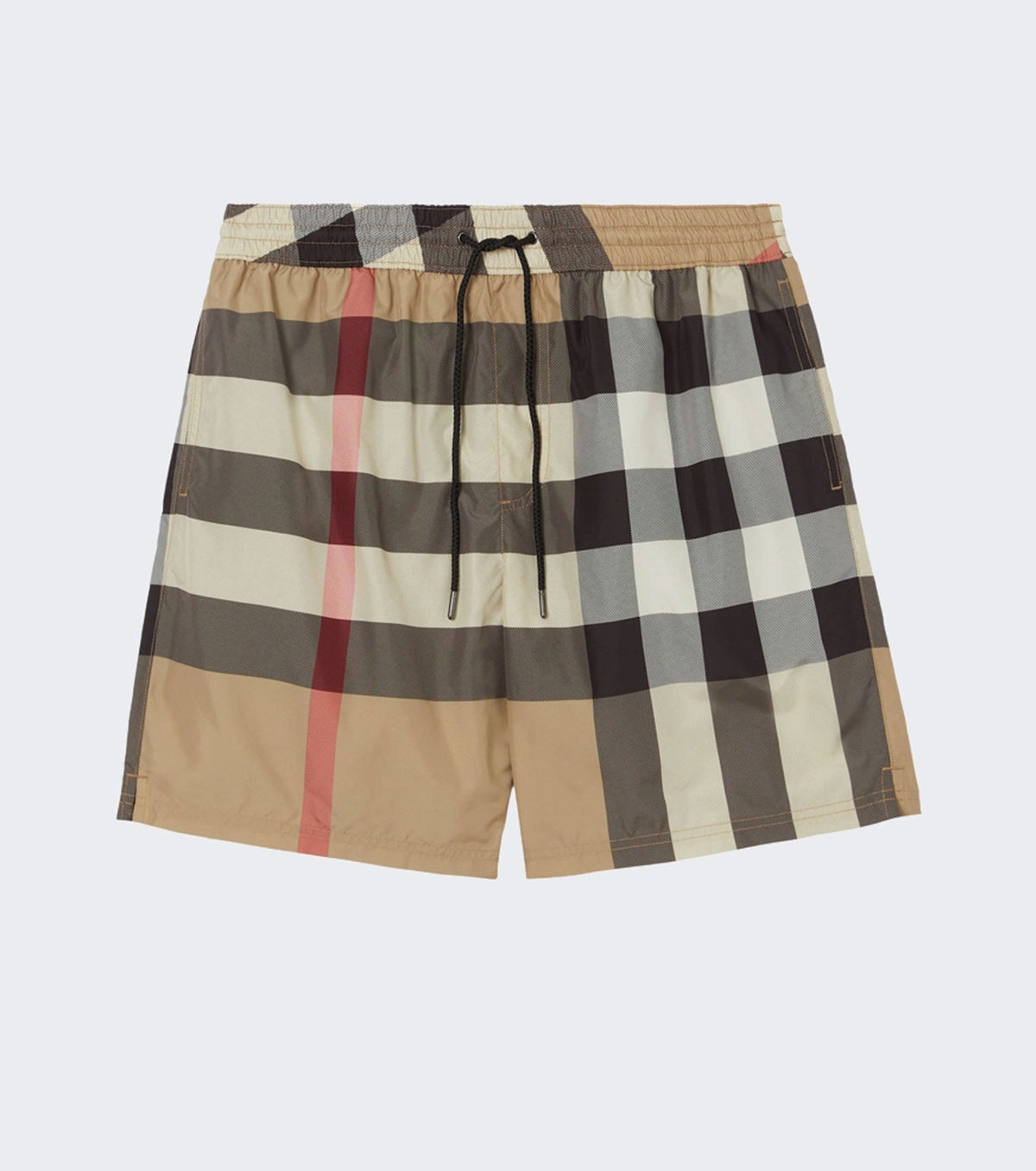 Guildes Check Drawstring Swim Shorts 26-8390