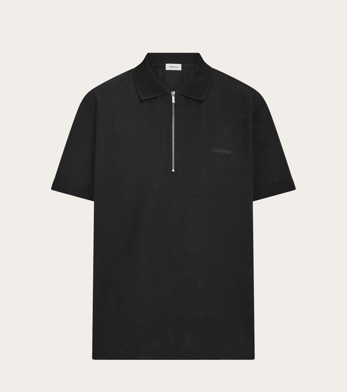 Поло с цип яка SF7015