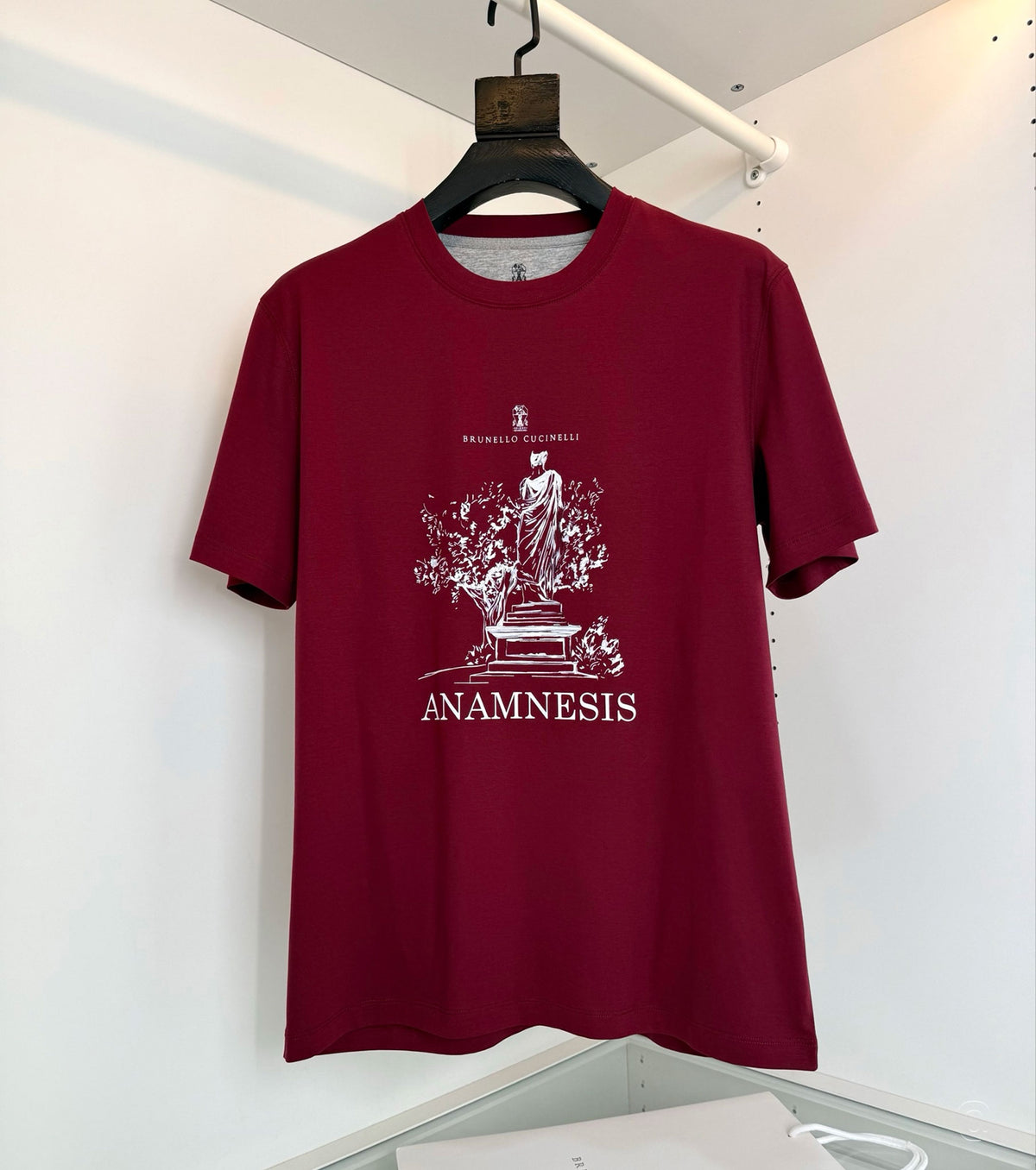 Cotton Anamnesis Print T-Shirt