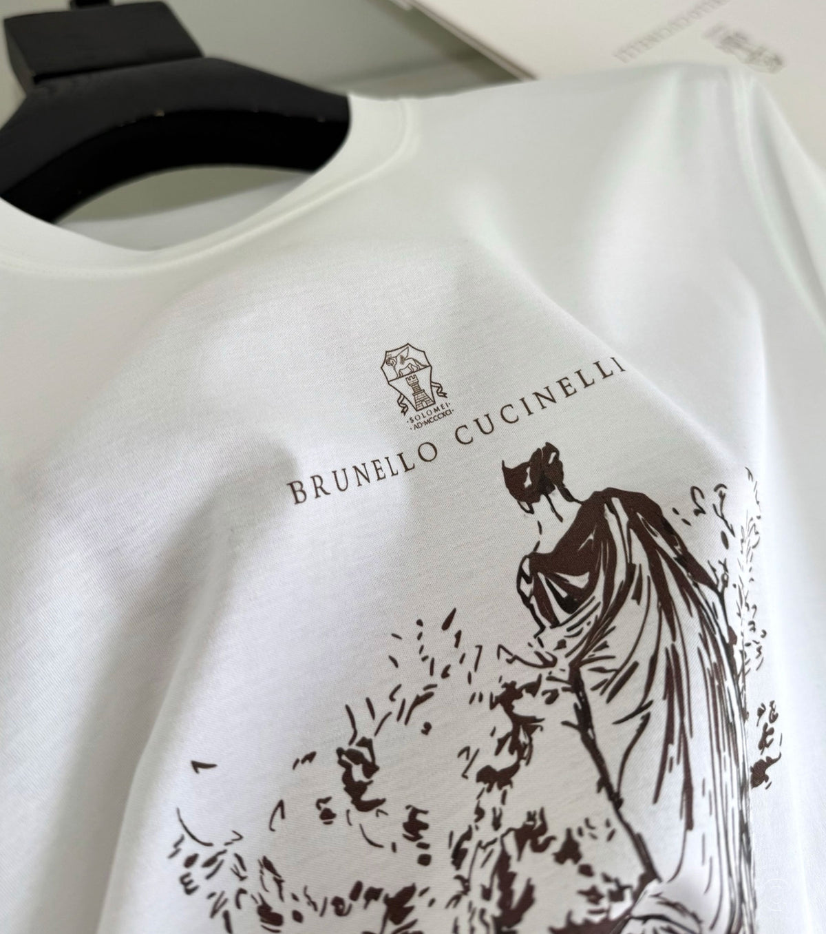 Cotton Anamnesis Print T-Shirt