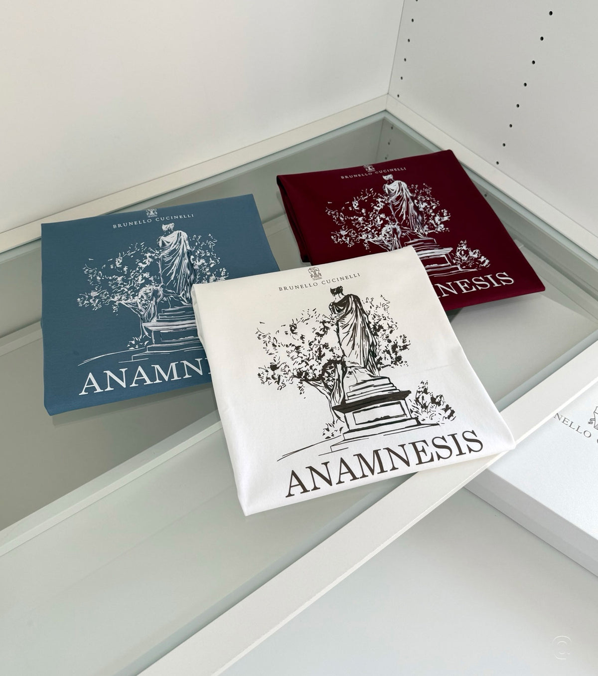 Cotton Anamnesis Print T-Shirt