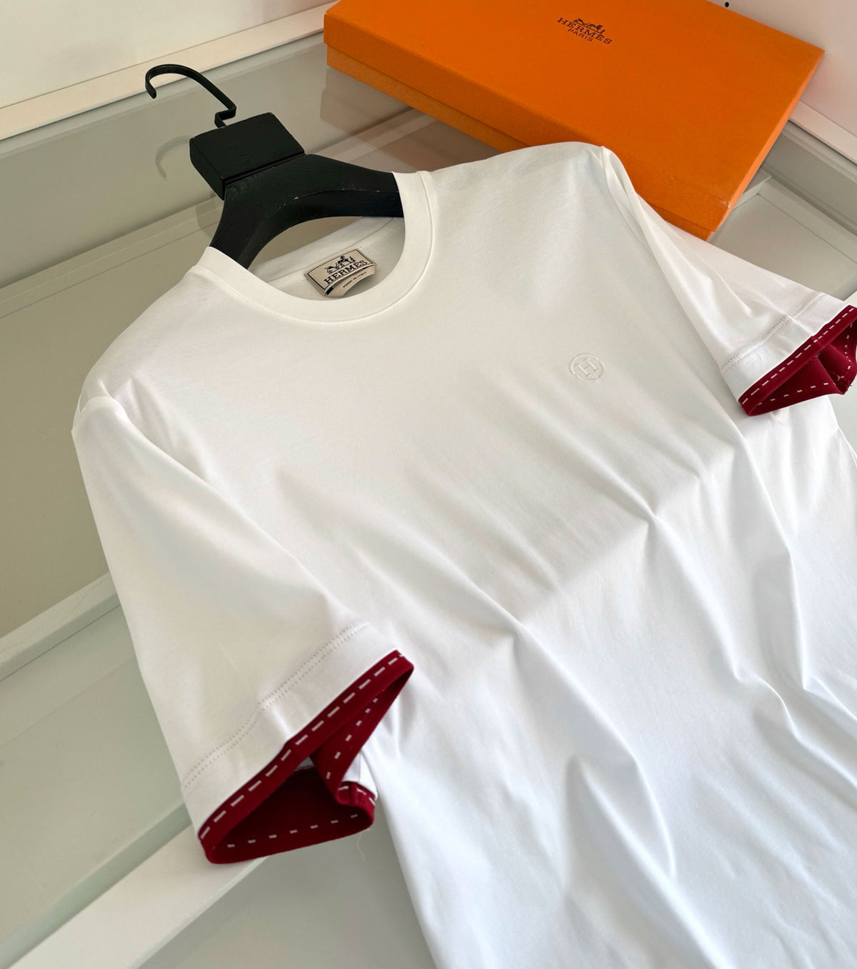 T-shirt with "Sellier" detail