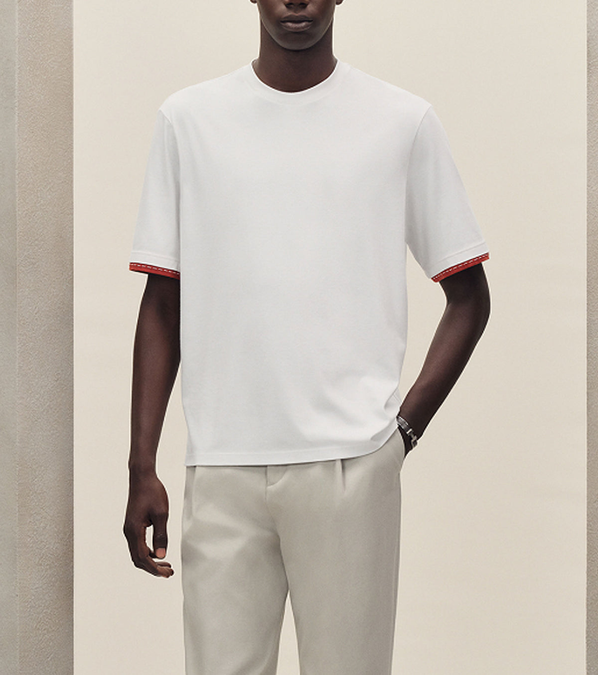 T-shirt with "Sellier" detail