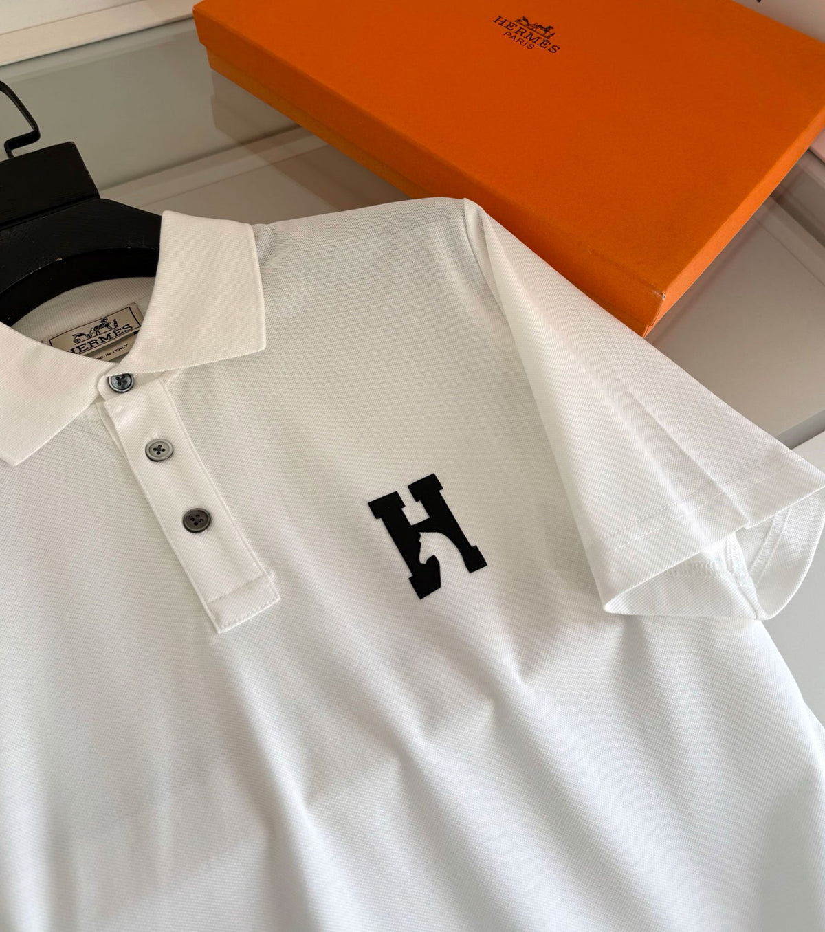 Cotton polo shirt